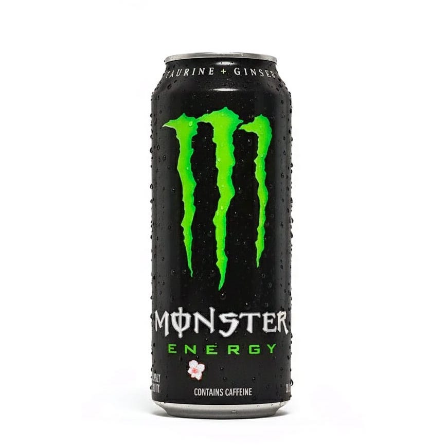 Photo of Moster Energy Drink can